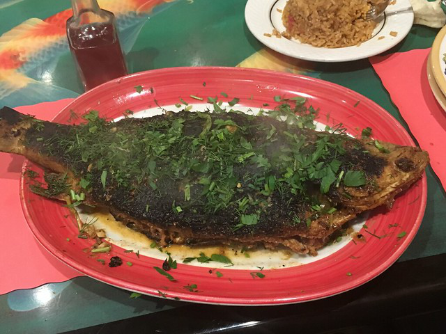 When Greek meet Egyptian seafood