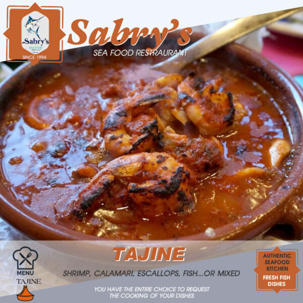 Tajine mixed (Calamari and Shrimp)
